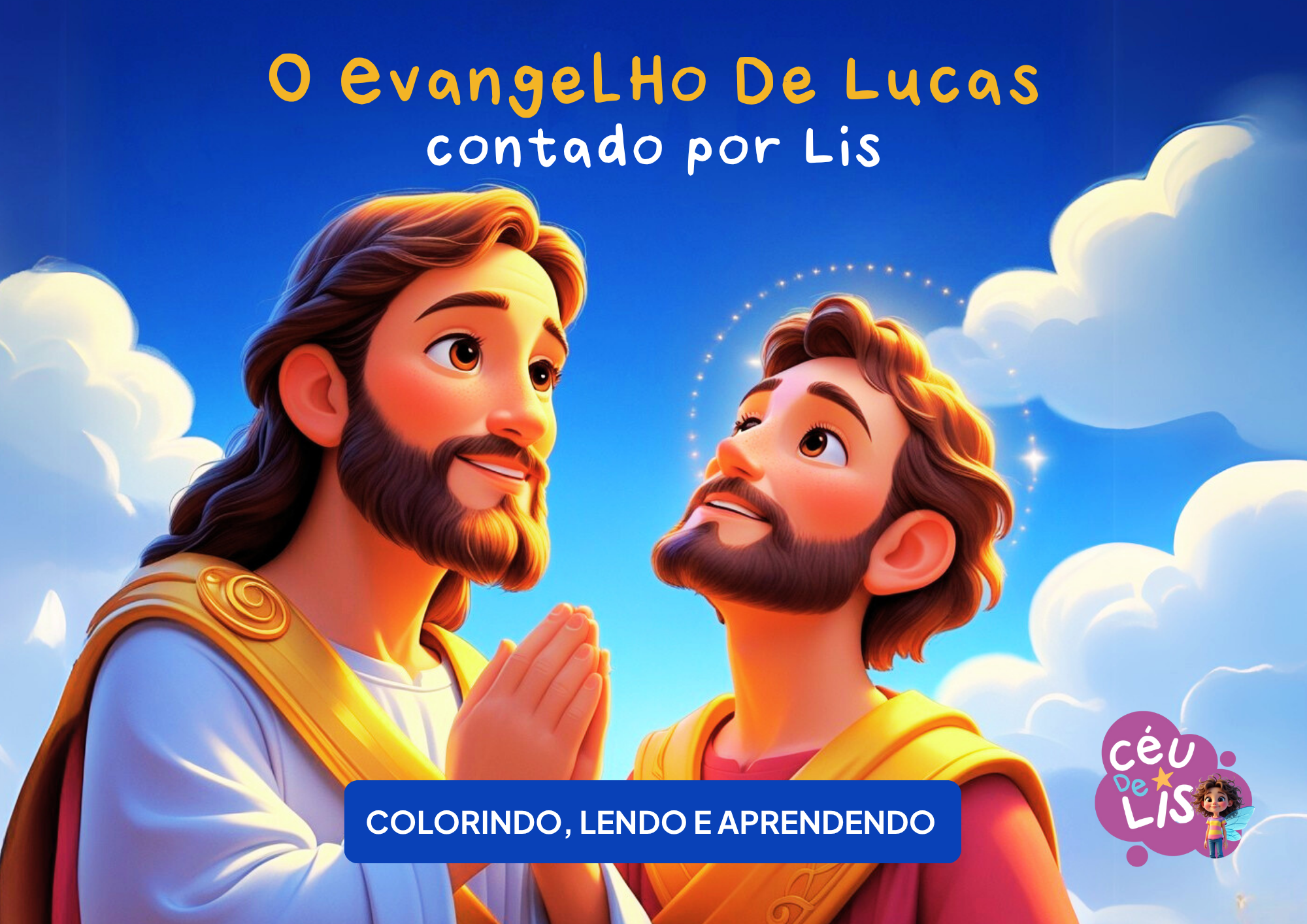 O Evangelho de Lucas Contado por Lis(CAPA COMPLETA)